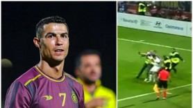 Momente de panică la meciul Bosnia – Portugalia. Cristiano Ronaldo a fost atacat de un fan